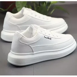 001-Original Luxury Branded Fashionable Men's Casual Sneakers For Men (White) Sneakers For Men