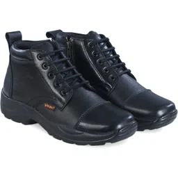 100% GENIUNE LEATHER ANKLE BOOTS (JEU106) Boots For Men