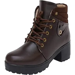100% Vegan Leather & Comfortable Casual Boots for Women