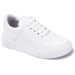 100% Vegan Leather Women's White Shoes For Daily Walking Shoes Walking Shoes For Women