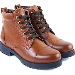 2001 BLACK COLOUR OXFORD BIKER/POLICE ANKLE LACE-UP BOOTS FOR BOYS/WOMEN(UNISEX)