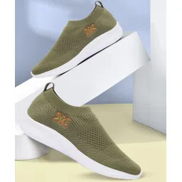 22508-Olive Eva Walking Shoes For Men