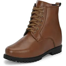 3 Inch Hidden Height Increasing Casual Outdoor Boot in Eva Sole. Height Elevator Boots