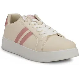 5518 Skater Beige Casuals Sneaker Shoes for Women|Perfect for Casual and Formal Occasions|Laceup|Comfortable |All Day Comfort