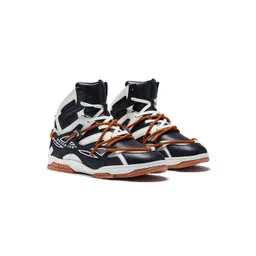 7-10 Men Colourblocked PU Sneakers