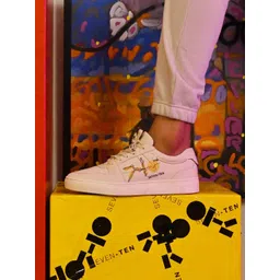 7-10 Men Textured Canvas Sneakers