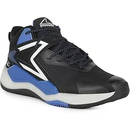 8396 Xorise+300 Evoclutch Black Oxford Shoes for Men|Running|Hiking|Tennis|Comfort|Long-Lasting Performance Size- 10