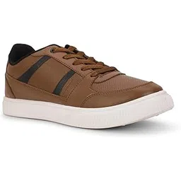 8514 Zion E Browncasual Sneakers Sport Shoes for Mens | Ideal for Everyday wear |Running| Walking | Regular wear Shoes |Latest Urban Footwear.