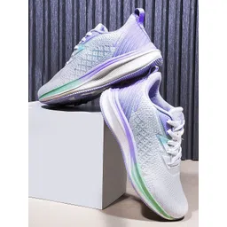 ABROS RENESA Women Ombre Mesh Lace-Up Running Shoes
