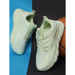 ABROS Women Lace Up Mesh Running Shoes