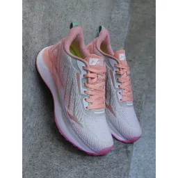 ABROS Women Textured Lace-Up Running Shoes