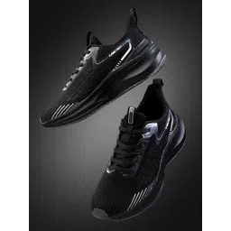 Action BULLET Men Mesh Lace-Ups Running Non-Marking Shoes