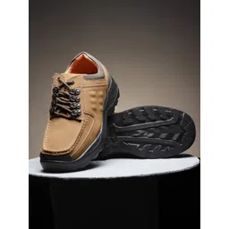 Action Men Comfortable Lightweight Leather Sports Trekking Boots