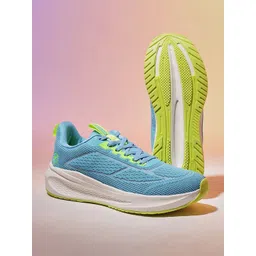 Action Men Mesh Lace Up Running Non-Marking Shoes