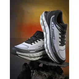 Action Men Mesh Lace-Ups Running Non-Marking Shoes