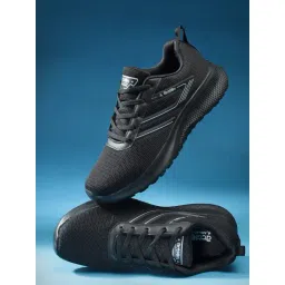 Action Men's Black Running Shoes