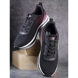 Action Men's Black Running Shoes