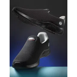 Action Men's Black Running Shoes