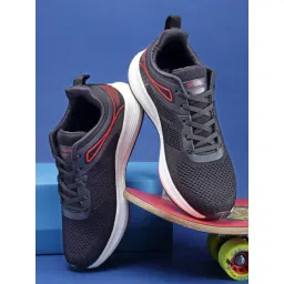 Action Men's Black Running Shoes
