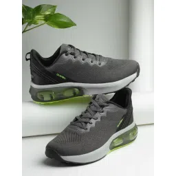 Action Men's Dark Grey Running Shoes
