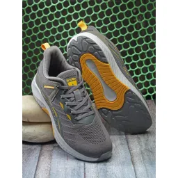 Action Men's Dark Grey Running Shoes