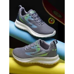 Action Men's Grey Running Shoes