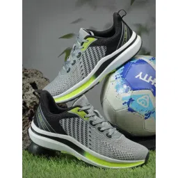 Action Men's Oyster Grey Running Shoes