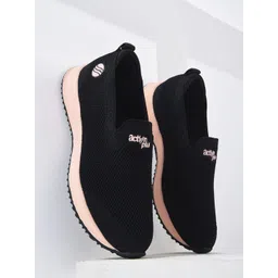 Action Women Textured Slip-On Sneakers