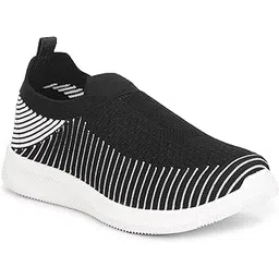 Active Wear Knitted Flexible Lightweight Mesh Woven Walking Shoes for Women