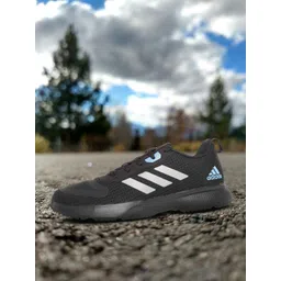 ADIDAS Men Black & Grey Jaysaw Reflective Running Shoes