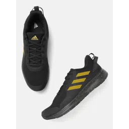 ADIDAS Men Black Ultrafly M Woven Design Running Shoes
