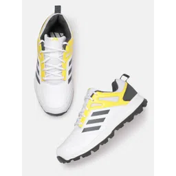 ADIDAS Men Cri Rise V2 Colorblocked Cricket Shoes