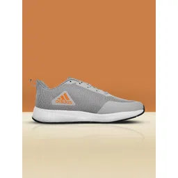 ADIDAS Men Grey Woven Design Reyton Running Shoes