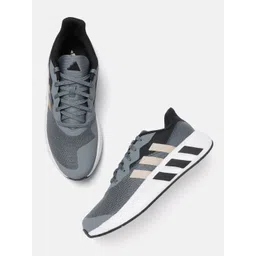 ADIDAS Men Woven Design Adilaska Running Shoes
