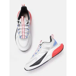 ADIDAS Men Woven Design Alphabounce + Running Shoes