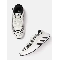 ADIDAS Men Woven Design Round-Toe Cloud Tec Running Shoes