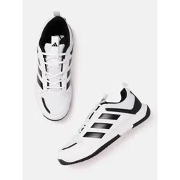 ADIDAS Men Woven Design Tennis SMOL Shoes