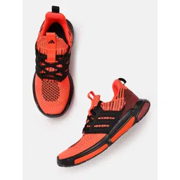 ADIDAS Men Woven Design Track-Tech Running Shoes