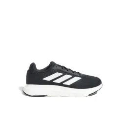adidas Men's AirHustle Black & White Running Shoes