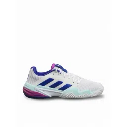 Adidas Men's Barricade 13 White Tennis Shoes