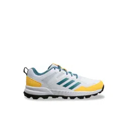 Adidas Men's Cri Rise V2 White Cricket Shoes