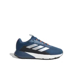 adidas Men's DASH-PLUS Blue, Black & Silver Running Shoes