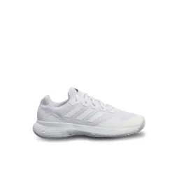 Adidas Men's GameCourt 2 White Tennis Shoes