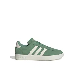 ADIDAS Men's GRAND COURT 2.0 Green & Off White Sneakers