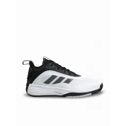Adidas Men's OWNTHEGAME 3.0 White Basketball Shoes