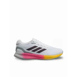 Adidas Men's RUNFALCON 5 White Running Shoes