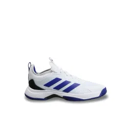Adidas Men's Stroker White Tennis Shoes