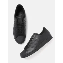 ADIDAS Originals Men Black Solid Superstar Sneakers