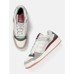 ADIDAS Originals Men Forum Low Cl Colourblocked Leather Everyday Sneakers