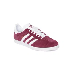 ADIDAS Originals Men Maroon Solid Gazelle Casual Shoes